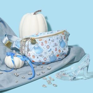 NWOT Limited Edition Stoney Clover Lane Disney Princess Cinderella Fanny pack